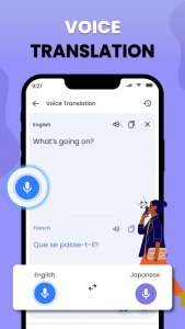 اسکرین شات برنامه All Languages Translator app 4