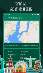 اسکرین شات برنامه VPN Master 5