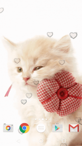 اسکرین شات برنامه Cute Kittens Live Wallpaper 3