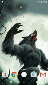اسکرین شات برنامه Werewolf Wallpaper 5