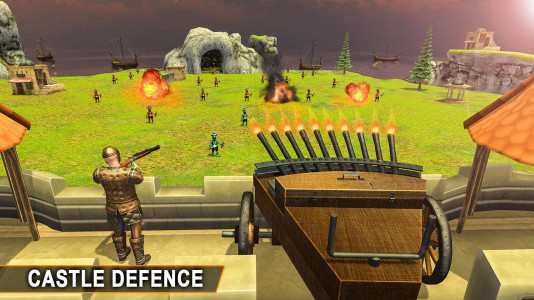 اسکرین شات بازی Castle Wall Defense Siege War 2