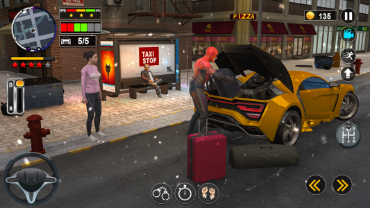 اسکرین شات بازی Moto Rider: Bike Taxi Racing 4