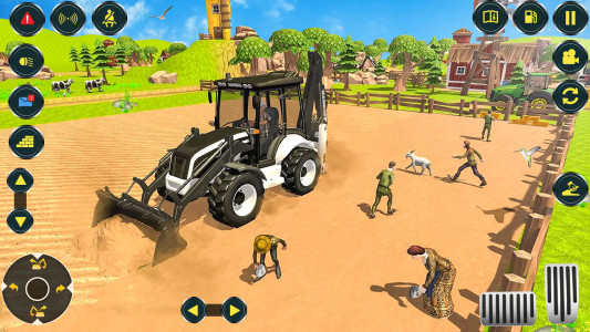 اسکرین شات 6 بازی Village Excavator JCB Games