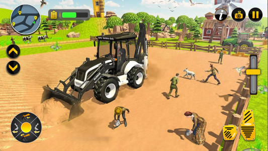 اسکرین شات بازی Village Excavator JCB Games 3