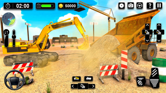اسکرین شات بازی Heavy Sand Excavator 3D Sim 4