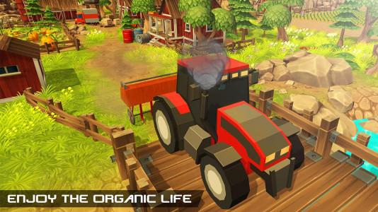 اسکرین شات بازی Modern Tractor Farming Machine 3