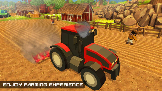 اسکرین شات بازی Modern Tractor Farming Machine 1