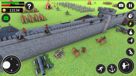 اسکرین شات بازی Castle Wall Defense: War Games 3
