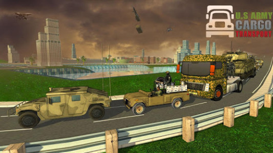 اسکرین شات بازی US Army Transporter Truck Simulator 2