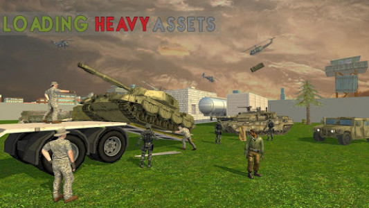 اسکرین شات بازی US Army Transporter Truck Simulator 3