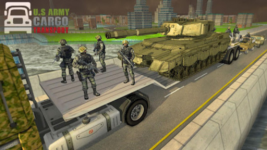 اسکرین شات بازی US Army Transporter Truck Simulator 1