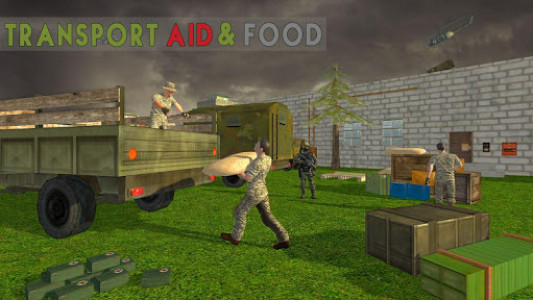 اسکرین شات بازی US Army Transporter Truck Simulator 4