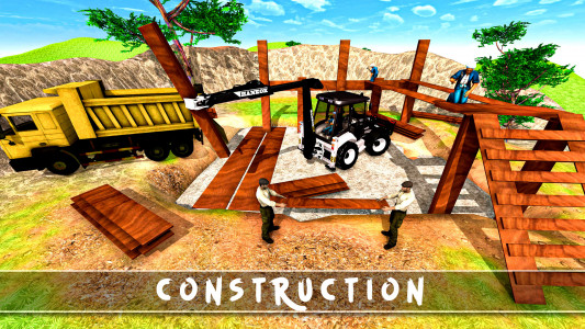 اسکرین شات بازی Cattle Farm House Construction 2