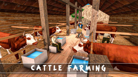 اسکرین شات بازی Cattle Farm House Construction 4
