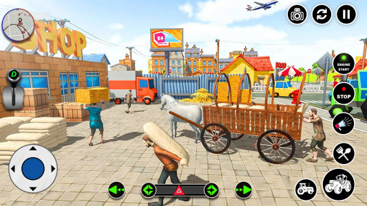 اسکرین شات بازی Farming Games: Tractor Game 3D 5
