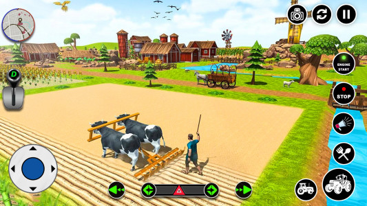 اسکرین شات بازی Farming Games: Tractor Game 3D 6