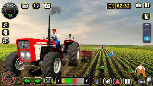 اسکرین شات بازی Farming Games: Tractor Game 3D 3