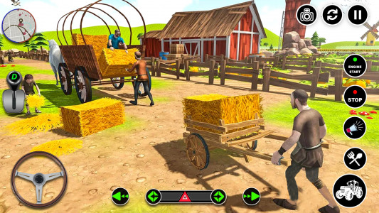 اسکرین شات بازی Farming Games: Tractor Game 3D 4
