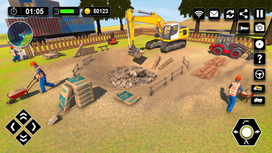 اسکرین شات بازی Wood House Construction Game 1