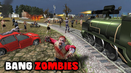 اسکرین شات بازی Zombie Survival:  Shooting Train Sniper Attack 2