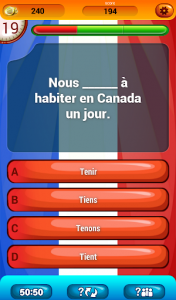 اسکرین شات بازی French Grammar Test Quiz 7