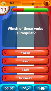 اسکرین شات بازی French Grammar Test Quiz 4