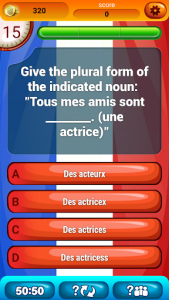 اسکرین شات بازی French Grammar Test Quiz 5