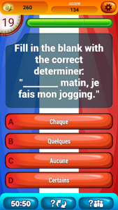 اسکرین شات بازی French Grammar Test Quiz 2