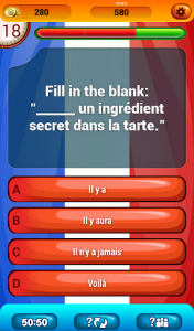 اسکرین شات بازی French Grammar Test Quiz 8
