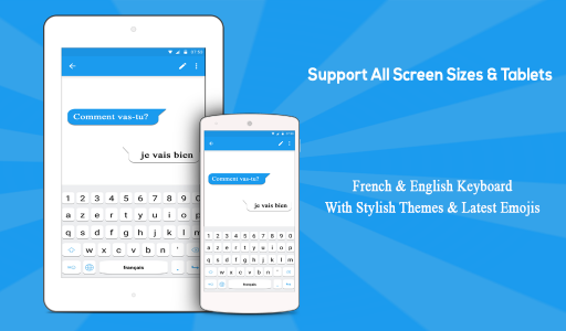 اسکرین شات برنامه French Keyboard 6