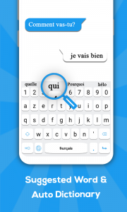 اسکرین شات برنامه French Keyboard 3