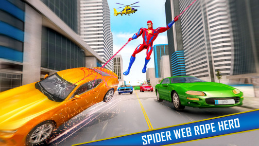 اسکرین شات بازی Spider Rope Hero Man Game 3