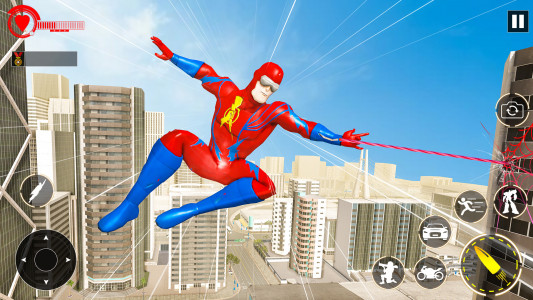 اسکرین شات بازی Spider Rope Hero Man Game 1