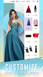اسکرین شات 2 بازی Fashionista - Fashion Stylist