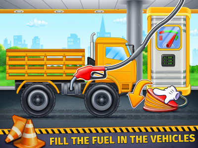 اسکرین شات 2 بازی Build house - Truck wash games