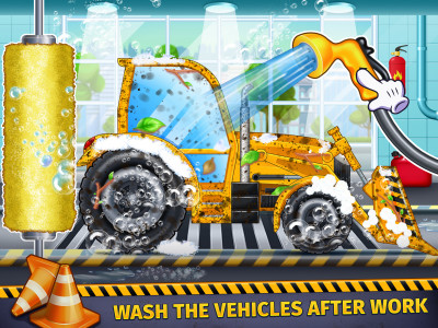 اسکرین شات 3 بازی Build house - Truck wash games