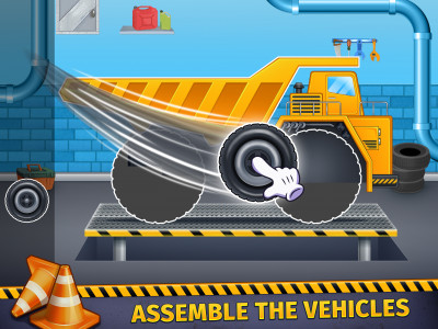 اسکرین شات 4 بازی Build house - Truck wash games