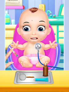 اسکرین شات برنامه cute babysitter daycare game 3