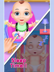 اسکرین شات برنامه cute babysitter daycare game 4