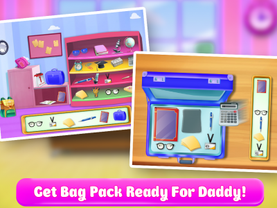 اسکرین شات 3 برنامه Girl Home Cleaning Game