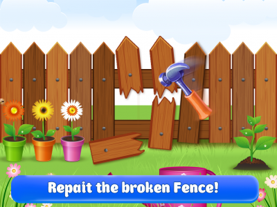 اسکرین شات 4 برنامه Girl Home Cleaning Game