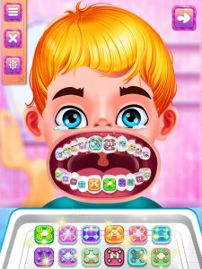 اسکرین شات بازی Mouth care doctor dentist game 2