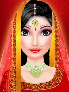 اسکرین شات بازی Indian doll marriage - wedding bride fashion salon 6