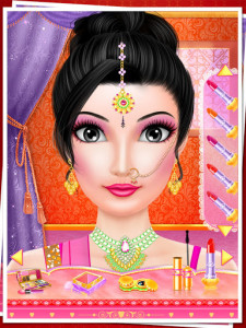 اسکرین شات بازی Indian doll marriage - wedding bride fashion salon 8
