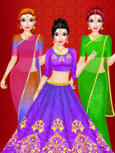 اسکرین شات بازی Indian doll marriage - wedding bride fashion salon 2