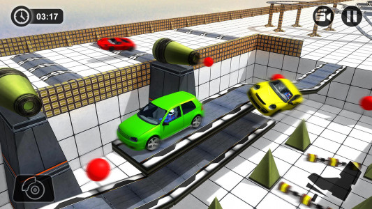 اسکرین شات برنامه Derby Car Crash Stunts 4
