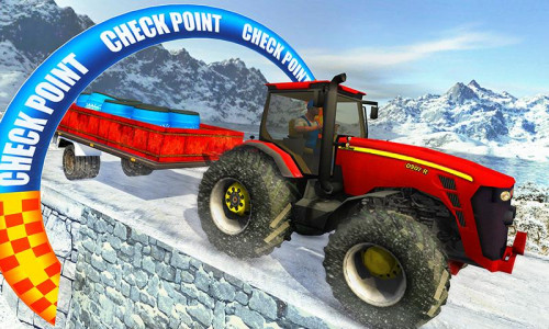 اسکرین شات برنامه Farm Tractor Cargo Driving Sim 5