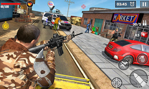 اسکرین شات بازی Commando Cover Shooting Strike 5