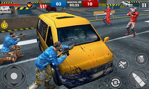 اسکرین شات بازی Commando Cover Shooting Strike 6