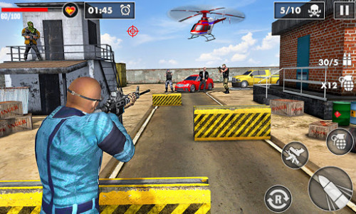 اسکرین شات بازی Commando Cover Shooting Strike 2